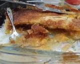 Gambar langkah 7 resipi Peach Cobbler (bengkang peach).
