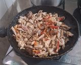 Foto del paso 3 de la receta: Minis wraps integrales de pollo y vegetales