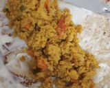 A picture of step 4 of Soya kathi rolls.
