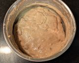 A picture of step 7 of Eggless banana walnut cake.