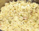 A picture of step 7 of Arroz con pechuga de pollo.
