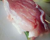Foto del paso 1 de la receta: Carne de cerdo al horno con chorizo Santarrosano y verduras