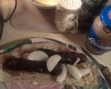 A picture of step 3 of Special Hot Dog.