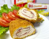 Foto langkah ke 19 dari resep Chicken Cordon Bleu Ekonomis.