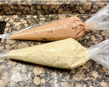 Foto del paso 4 de la receta: Pastelitos marmolados con crema de chocolate