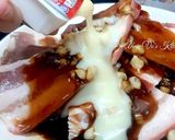 Hình bước làm 1 của món Mâm cuốn mùa hè