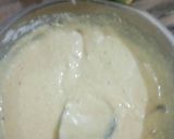 A picture of step 4 of Bottle gurad marble cake.