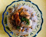 A picture of step 5 of Vegetable Upma.