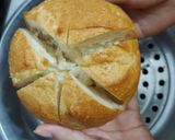 Hình bước làm 4 của món Bánh mì phô mai bơ tỏi Hàn quốc