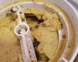 A picture of step 3 of Vegan ice cream pistacho flavour.