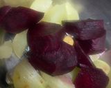 A picture of step 1 of Amla beetroot juice.