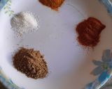 A picture of step 2 of Fried Bhindi.