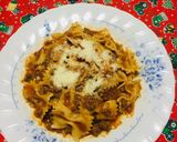 Foto del paso 2 de la receta: Pasta corbatita en salsa roja casera con carne molida!