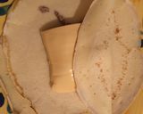 Une image de l'étape 4 de Crêpes au thon olive fromage.