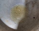 A picture of step 1 of Choco coconut ladoos.