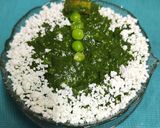 A picture of step 12 of Palak Paneer Methi Matar Saag --- Protein Rich Subji With Seasonal Greens.