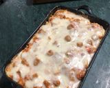 A picture of step 5 of Shell Cheesy baked pasta.