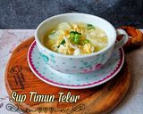 Foto langkah ke 3 dari resep Sup Timun Telor.