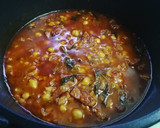 Foto del paso 6 de la receta: Menudo con garbanzos y punta de jamón a la hierbabuena