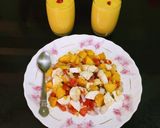 A picture of step 2 of Egg Mango Salad.