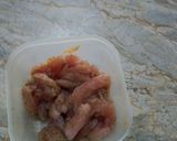 A picture of step 1 of Chicken Fingers with creamy sauce.