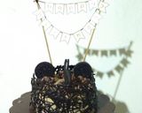 Foto langkah ke 7 dari resep Condensed Milk Cotton Birthday Cake.