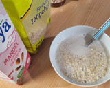 Házi zabszelet/egergiaszelet (glutén-,tej- és hozzáadott cukortól mentes) recept fázis 2 fotója