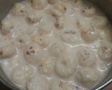A picture of step 4 of Makhana raita.