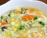 Hình bước làm 7 của món Súp gà nấm