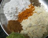 A picture of step 2 of Crispy Spinach(jain/regular).
