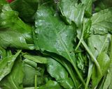 A picture of step 1 of Palak Besan Chilla.
