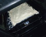 A picture of step 6 of Semovita cake.