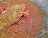 A picture of step 3 of Raw papaya curry.