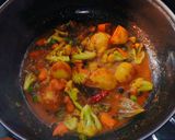 ভেজ বাটার বিরিয়ানী (Veg Butter Biriyani recipe in Bengali) রেসিপি ধাপ - 4 ছবি