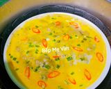 Hình bước làm 5 của món Mắm chưng thịt bằm hột vịt