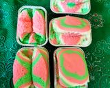 Foto langkah ke 6 dari resep Bolu kukus motif macan meletak cantik.