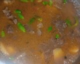 A picture of step 3 of Mutton Pulao.