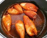 Foto del paso 9 de la receta: Calamares rellenos de carne y patatas a lo pobre