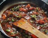 A picture of step 8 of Shezwan sauce spicy macaroni.