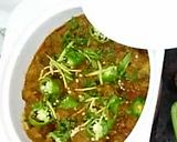 A picture of step 1 of Motton korma.