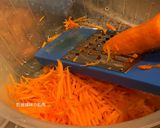 A picture of step 1 of Carrot Pancakes.