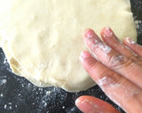 A picture of step 3 of Spring roll sheets.