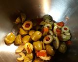 A picture of step 1 of Chicken Simmered in Tomatoes and Leeks.