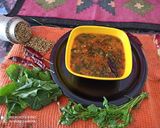 A picture of step 6 of Dhaba style dal palak.