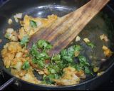 A picture of step 2 of Bombay style Sandwich.