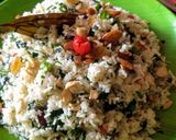 A picture of step 4 of Methi Pulao.