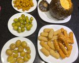 Foto del paso 4 de la receta: Zapallo relleno 4 quesos recargado 🎃