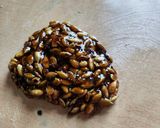 A picture of step 4 of Pumpkin Seeds Chikki.