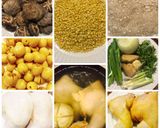 Hình bước làm 1 của món Cháo gà hột sen & đậu xanh !