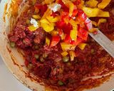 A picture of step 2 of Paneer Fruits Bhurji.